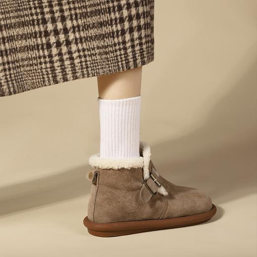 【冬日暖炉】加绒勃肯雪地靴 复古休闲 随性穿搭 耐磨耐穿 商品图2