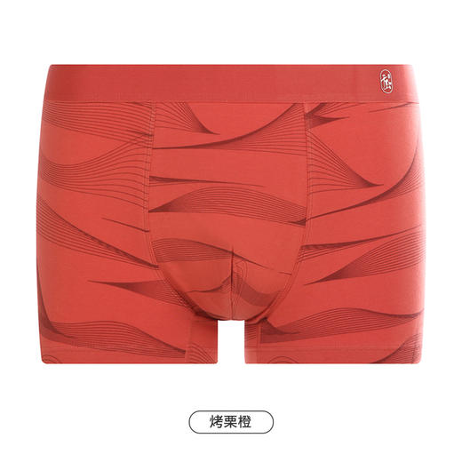 都市丽人都市锋尚日常休闲内裤男40S棉拉架男士内裤平角内裤FK4CC2 商品图10