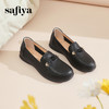 Safiya/索菲娅2024春季复古圆头休闲百搭软底一脚蹬坡跟单鞋 SF41111136 商品缩略图7