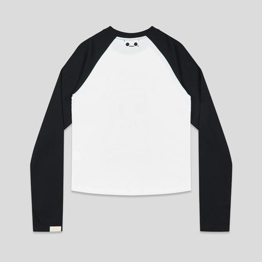 GOODBAI GOODEES滚雪球手绘图案印花图案插肩长袖T恤 商品图4