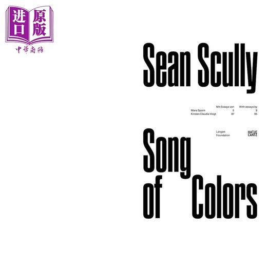 【中商原版】Sean Scully (Bilingual Ed) Song Of Colors 进口艺术 肖恩·斯库利（双语版）：色彩之歌  商品图2