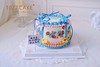 1027CAKE | 芭蕾风 丝带蛋糕 蝴蝶结 复古裱花手绘 商品缩略图0