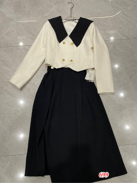 【门店同款】ENJOY2023年春季翻领高腰伞裙套装 150355608