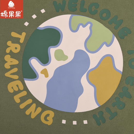 棉果果专柜同款春季新品男童纯棉假两件长袖T恤M112140224058 商品图3