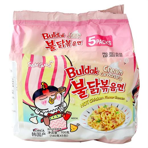 三养奶油干酪辣鸡面味拌面700g/包 商品图0