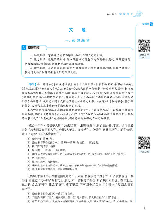 医古文 第4版 王兴伊 傅海燕 十四五规划教材 全国高等中医药教育教材 供中医学针灸推拿学等专业用 人民卫生出版社9787117348881 商品图3