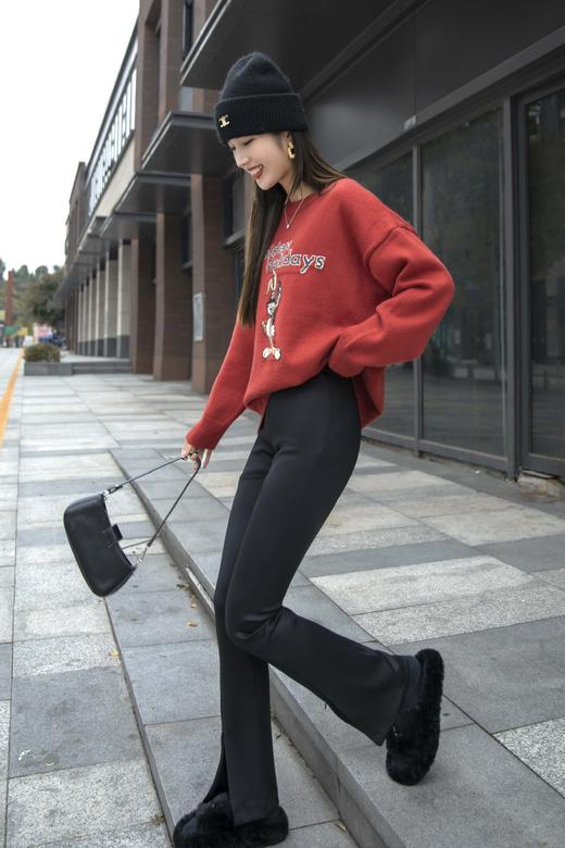 322303#脚口拉链长裤 商品图0