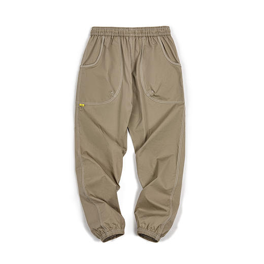 马登工装 美式休闲辑明线束脚裤设计感cityboy直筒休闲裤子秋冬款 商品图7