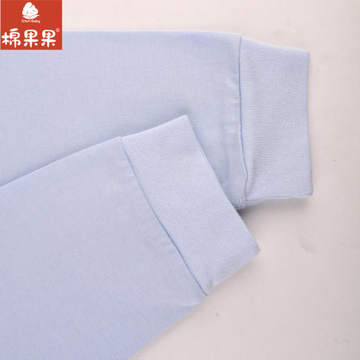 棉果果专柜同款春季新品内衣家居男宝5A抗菌抗菌套头套装M111302224749 商品图7