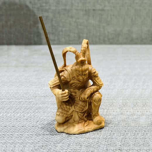 沉思悟空°黄杨木摆件 商品图0