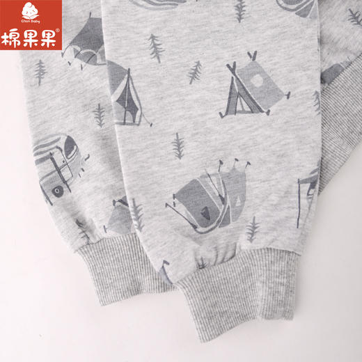 棉果果专柜同款春季新品男童纯棉圆领套头卫衣M112180224053 商品图3