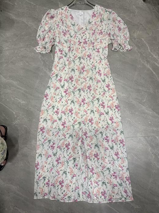 【门店同款】ENJOY夏季雅致印花排扣长裙 150780532 商品图0