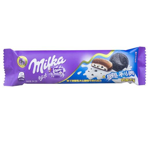 妙卡饼干碎融情牛奶巧克力（块）36g 商品图0