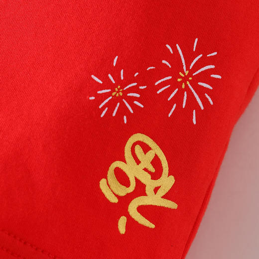 【实体店同款】【新年红】儿童内裤男童四角裤秋季新款发育期红色短裤两件装安奈儿童装JB317575 商品图3