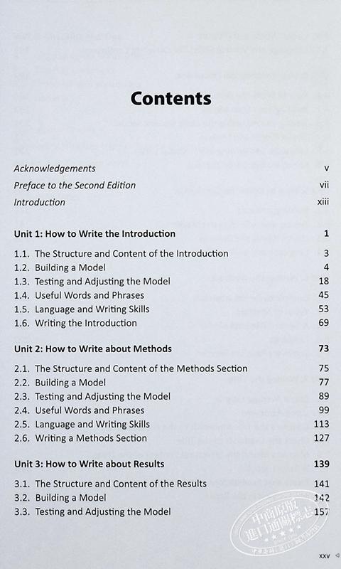 预售 【中商原版】科研写作 适用于非英语母语人员 第二版 Science Research Writing 英文原版 STEMM学术写作 教材 论文格式规范 商品图5