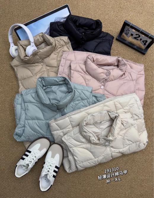 33BAR191310#轻薄设计棉马甲 商品图1