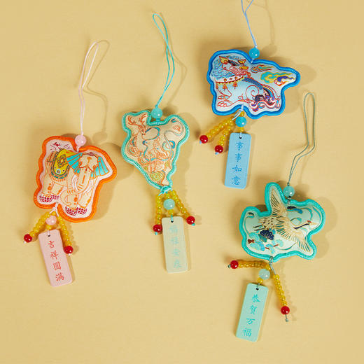 牛首山文创瑞兽呈祥香囊南京旅游文创纪念品新年祝福挂饰香囊礼物 商品图2