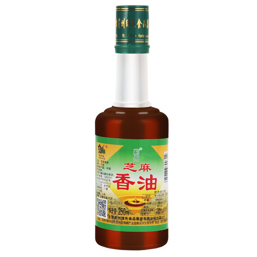 津农精品 蓟州山芝麻香油250ml*6瓶 商品图1