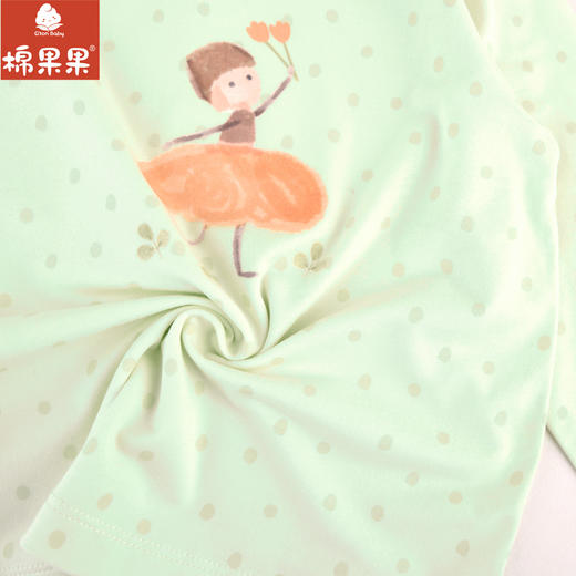 棉果果专柜同款春季新品内衣家居女宝5A抗菌莫代尔套头套装M121302424724 商品图2