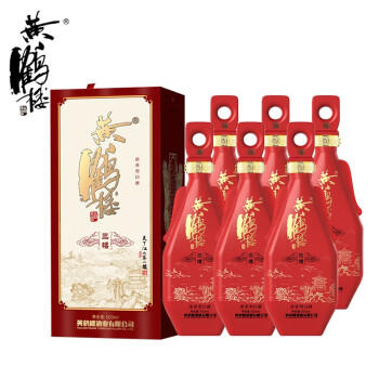 黄鹤楼酒 更上层楼 三楼 浓香型白酒 52度 500ml*6瓶 整箱装 年货送礼 商品图0