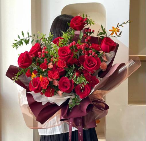 1月款式花束A款【长约45-50CM，高约45-50CM】 商品图0