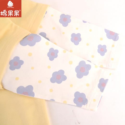 棉果果专柜同款春季新品女童假两件纯棉偏襟连体衣M122720224003 商品图4
