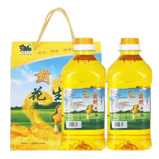 津农精品 蓟州花生油礼箱1.8L*2桶 商品图0