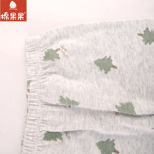 棉果果专柜同款春季新品内衣家居男宝5A抗菌抗菌套头套装M111302224742 商品图2