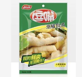 品品逗嘴泡椒凤爪火爆味150g/袋