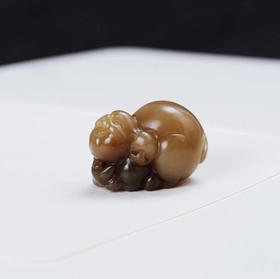 和田玉糖玉【福猪】配精美挂绳