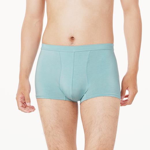 都市丽人都市锋尚简约基础内裤男40S人棉男士内裤平角内裤FK4BA1 商品图1