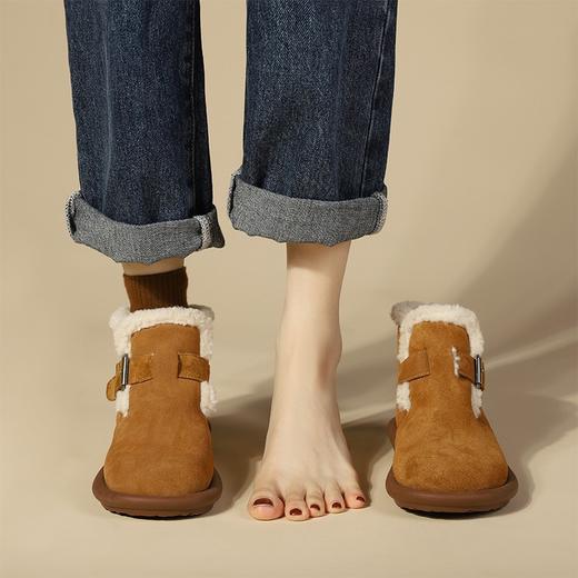 【冬日暖炉】加绒勃肯雪地靴 复古休闲 随性穿搭 耐磨耐穿 商品图1