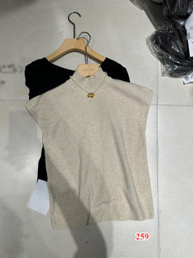 【门店同款】ENJOY2023年秋季无袖坎肩针织上衣 154405756