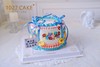 1027CAKE | 芭蕾风 丝带蛋糕 蝴蝶结 复古裱花手绘 商品缩略图1
