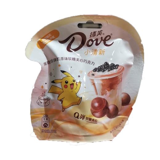 德芙黑糖珍珠奶茶味软糖夹心巧克力30g/袋 商品图0