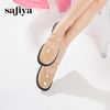 Safiya/索菲娅2024春季学院风休闲一字带浅口JK玛丽珍小皮鞋 SF41111079 商品缩略图2