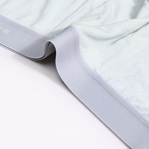 都市丽人都市锋尚简约基础内裤男人棉华夫格男士内裤平角内裤FK4CB3 商品图5