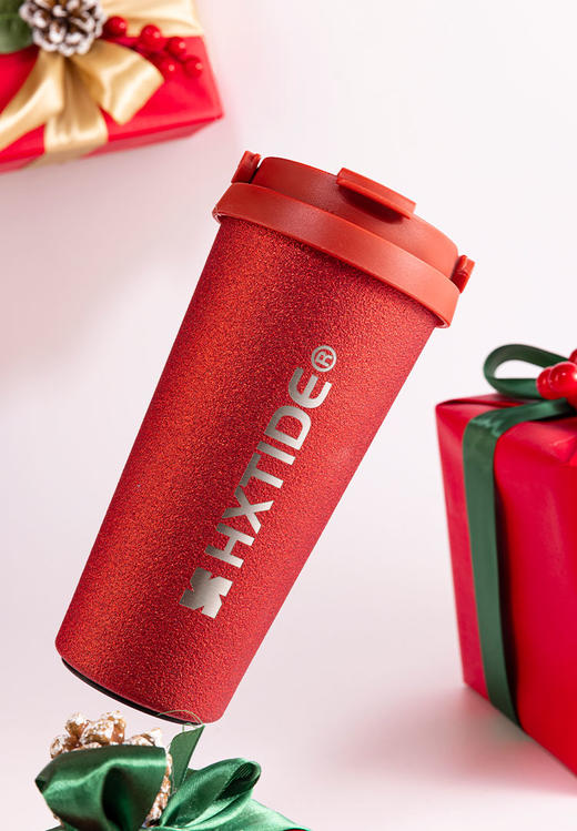 HX 龍年致敬奋斗者红色好运随行保温杯/S723450001 商品图2