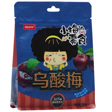 小梅的零食乌酸梅（袋）150g 商品图0