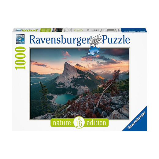 睿思 Ravensburger 平面拼图1000片 自然风光-崎岖的落基山脉RAVC150113 商品图0