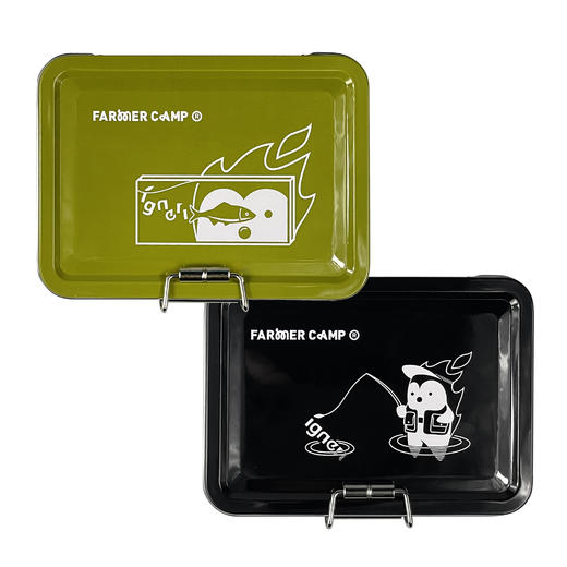 igneri小刺猬 钓鱼饵料盒 金属收纳盒 商品图5