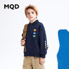 【MQD】童装男大童暖炎绒保暖翻领卫衣冬韩版上衣新 商品缩略图0