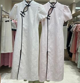 【门店同款】ENJOY夏季名媛提花旗袍长裙 150774335