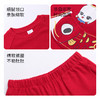 男童女童长袖家居服套装红色拜年服安奈儿童装JM311598 商品缩略图3