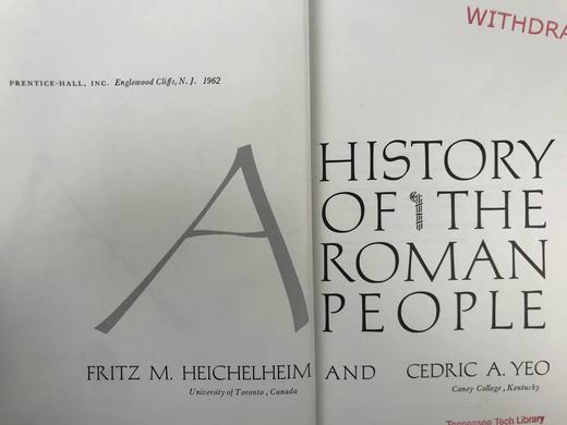 罗马民族史 约百幅插图 精装16开 商品图2