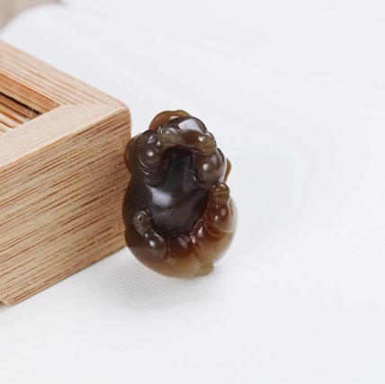 和田玉糖玉【福猪】配精美挂绳 商品图3