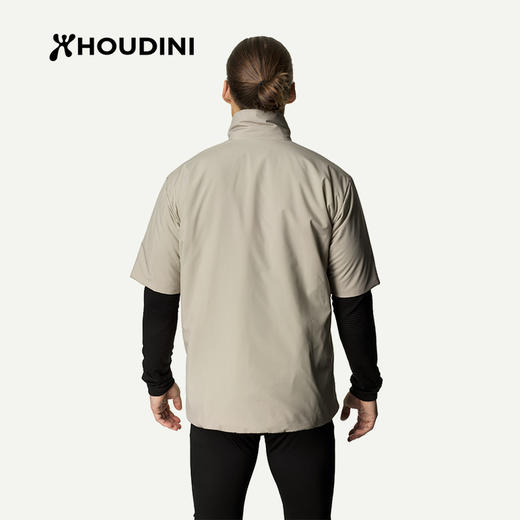 HOUDINI胡丁尼 All Weather T-Neck 全天候 男女款户外短袖棉服800095 商品图3