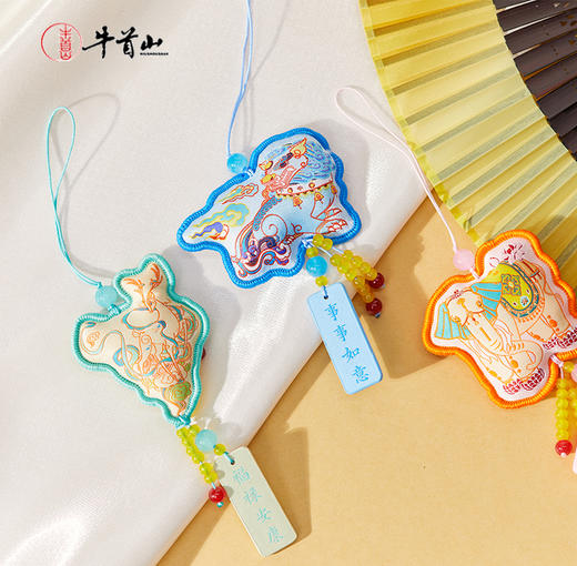 牛首山文创瑞兽呈祥香囊南京旅游文创纪念品新年祝福挂饰香囊礼物 商品图0