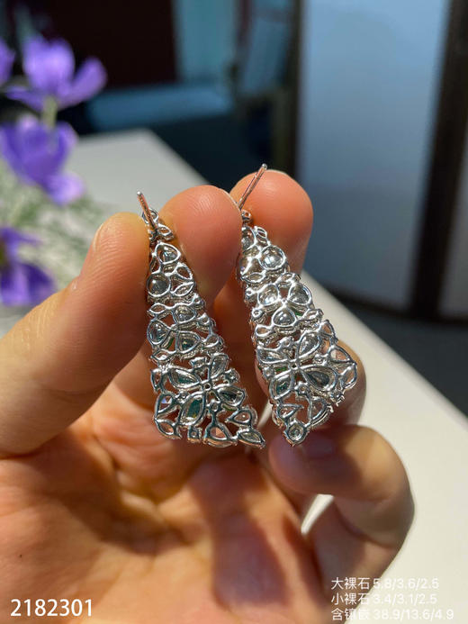 玻璃种黄阳蛋面耳坠【2182301】具体价格微信咨询 商品图7