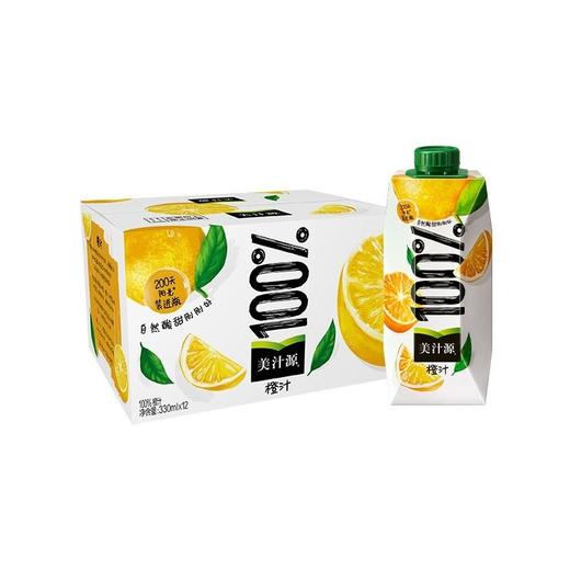 美汁源100%果汁橙汁330ml/瓶 商品图0
